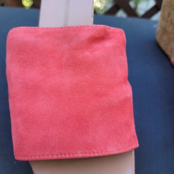 Diane Von Furstenberg Coral Cork Wedge Sandal Womens 8.5 - Picture 13 of 16